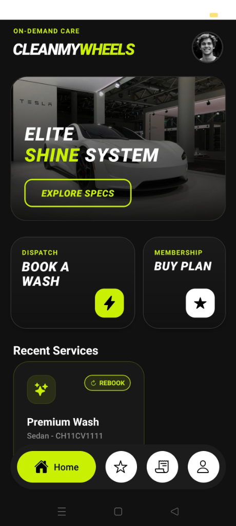 Clean My Wheels Pro App Showcase